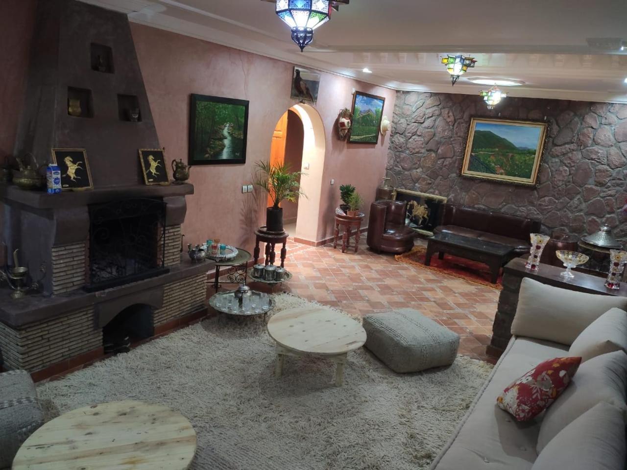Auberge Laurier Rose Ourika Bagian luar foto